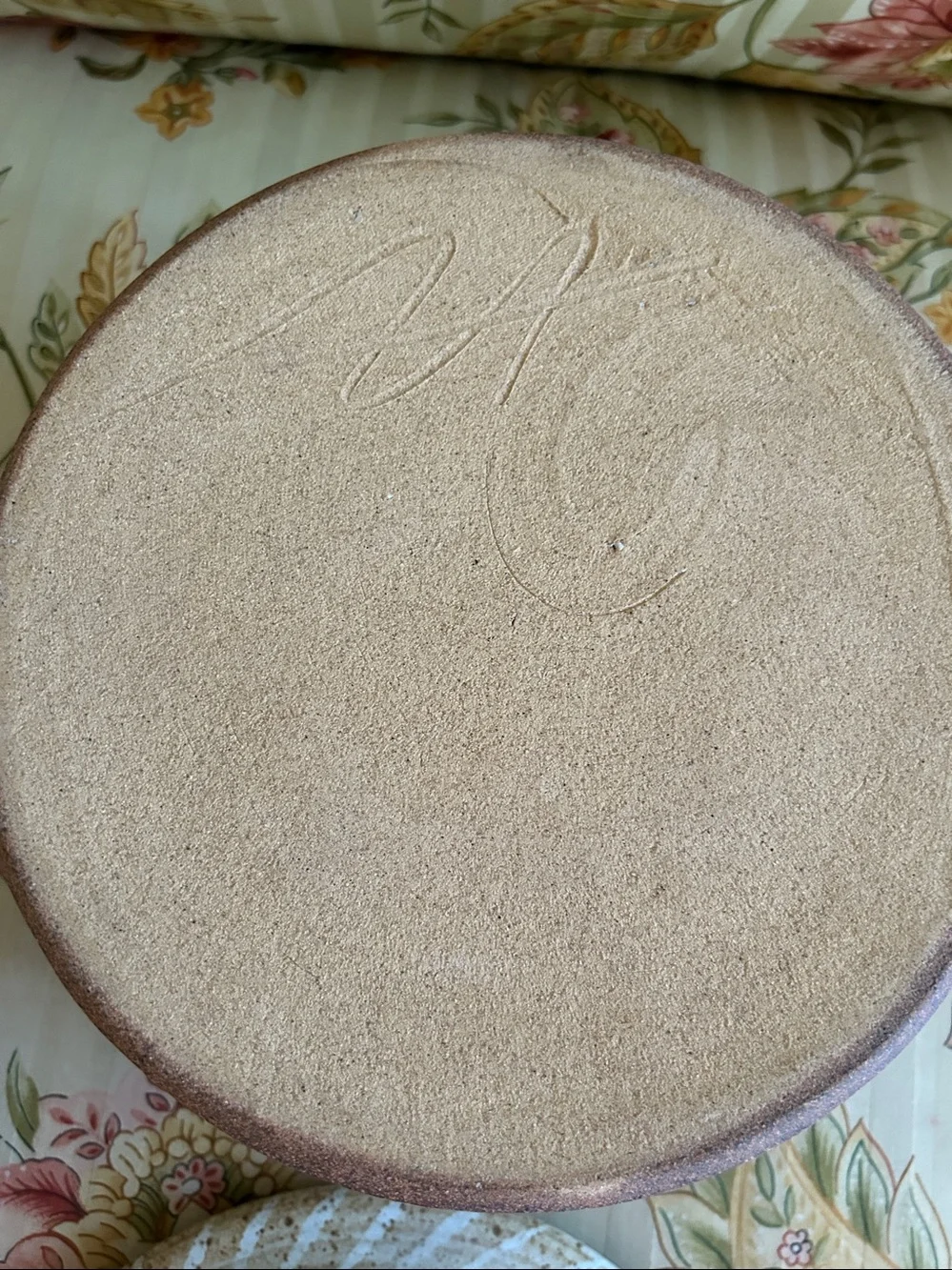 Studio Pottery Ceramic Dish & Lid